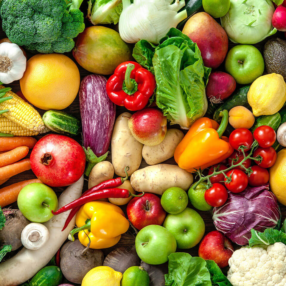 Consumimos un 40% menos de frutas y hortalizas de las recomendadas